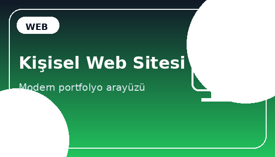 Kişisel Web Sitesi görseli